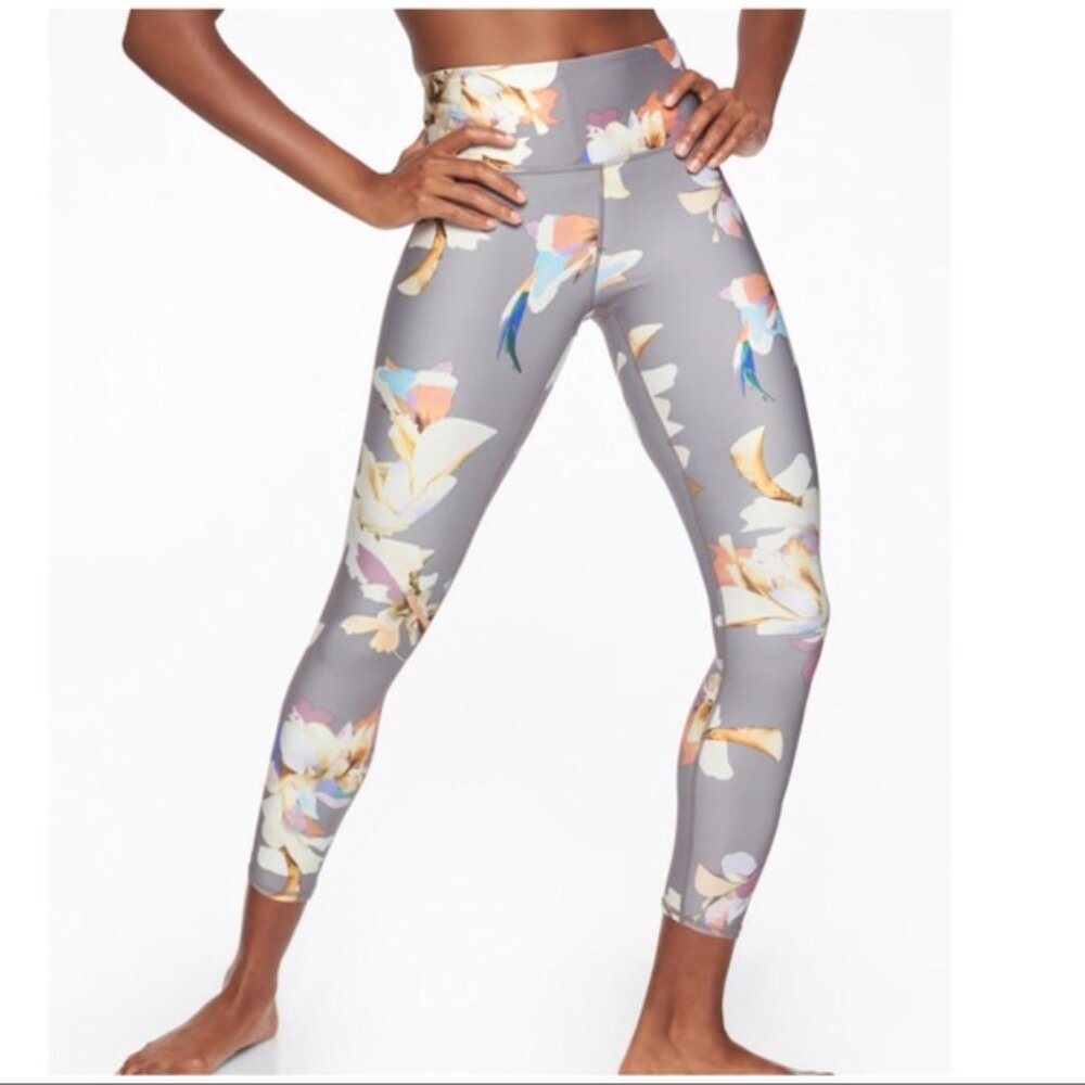 NWOT Athleta Tan Elation Paradise 7/8 Leggings - Picture 2 of 6